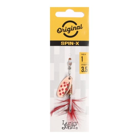 Spinning spinning Lucky John Spin X Round 01, 3.5 g, color CR
