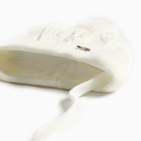 Children's hat, milk color, size 46-50-1