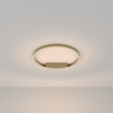 Светильник потолочный Maytoni MOD058CL-L35BS3K, 2хLED, 37Вт, 60х60х3,5 см, 1800Лм, цвет латунь