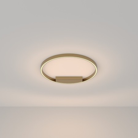 Ceiling Lamp Maytoni Mod058CL-L35BS3K, 2XLED, 37W, 60x60x3.5 cm, 1800lm, brass color