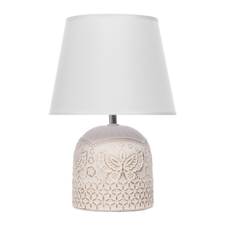 Table lamp "Neris" E14 40W white-gold 20x20x29 cm-5