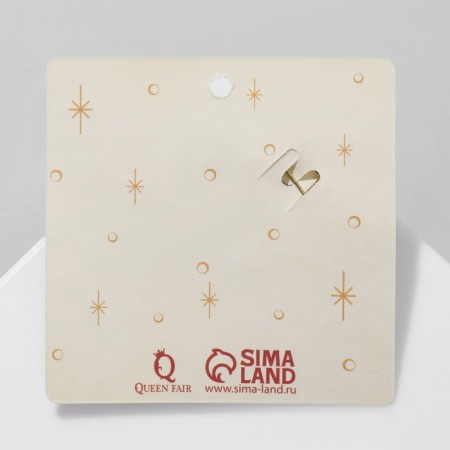Druz's "Clover" brooch, the color is light green in gold-3