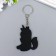 Acryl keychain "Unicorn with donut" 5.8x4.5 cm