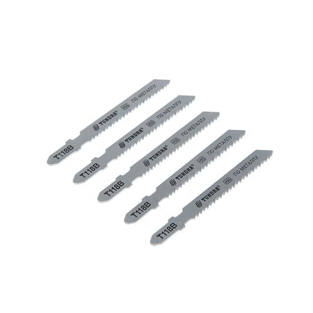 Files for tundra jigsaw, HSS, metal, 5 pcs. 50/75 x 2 mm, t118b