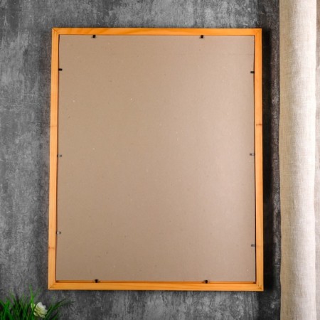 Photo frame with 20 40x50 cm, pine (plastic screen)-3