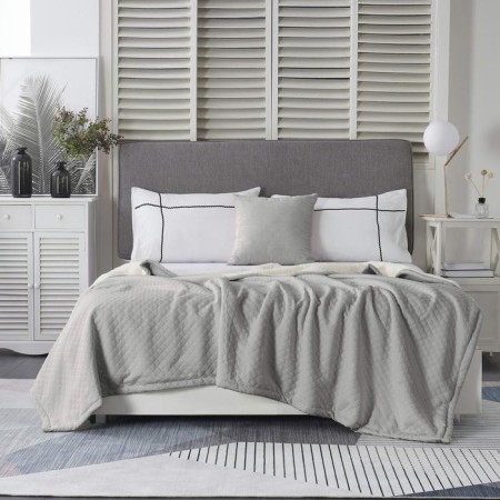 Grand cover, size 220x240 cm, gray color