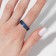 Save and Save the Ring of Mood, the size of the mix, colored in silver