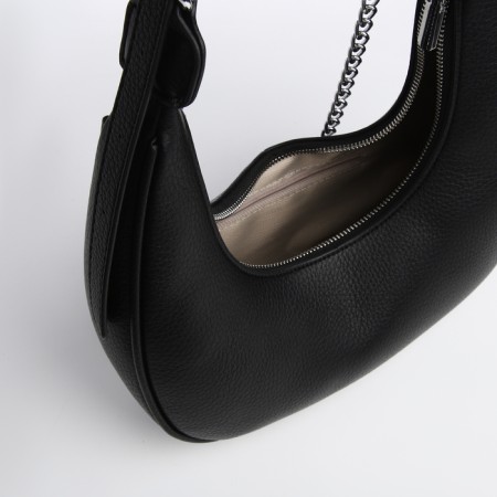 Bag Women's Sobo on the zipper Textura, average size, color black-8