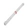 Roller guides tundra, l = 500 mm, thickness 0.8 mm, white, 2 pcs.