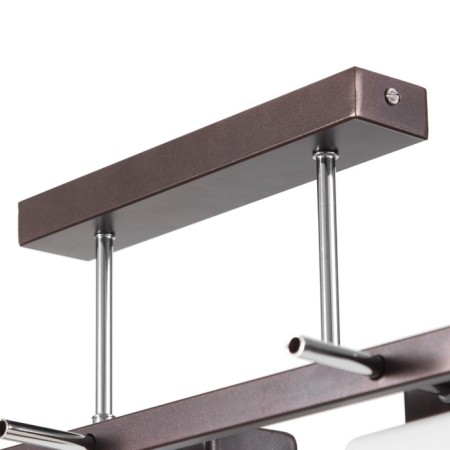 Chandelier 2731/3 E27 40W brown-chromium 50x27x28 cm Bayerlux-4