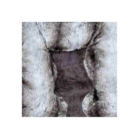 Covers of the seat fur artificial 2 items. SkyWay Arctic brown, s03001037-1
