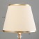 Board lamp with “NIKS” E27 40W gold 25x25x42 cm