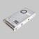 Power supply LED Strip 220208, 400W, 3x11.5x21.5 cm, silver color