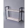 Wind -up double "Energy Loft", 58 x 69.6 x 24 cm, black, Bob Pine
