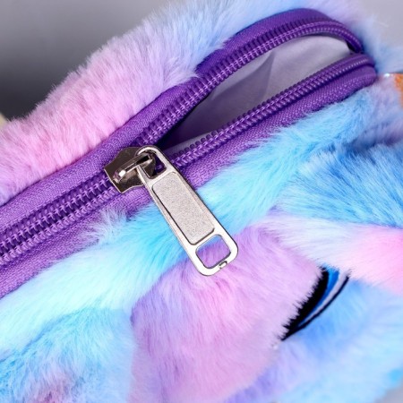 Children's fur bag "Pushstik", 15.5x12.7x4 cm-6