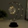 Night Moon from USB/batteries 3xa black18x18x2.5 cm Risalux