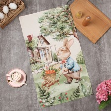 Ethel towel Rabbit Farm 40x73 cm, 100% HL, sarzha 190 g/m2