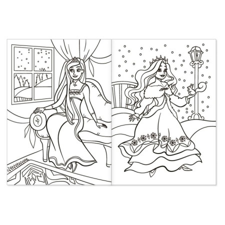 Coloring "Winter Tale", 16 pp., A4 format-2