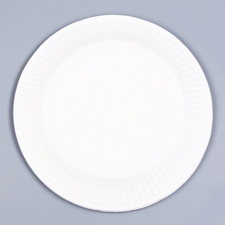 A set of paper dishes is a disposable anime ”: 6 plates, 1 garland, 6 glasses-5