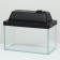 Aquarium "rectangular" with a lid, 5 liters, 25 x 13 x 15.5/18 cm, black