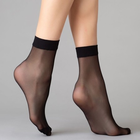 Women's socks Giulietta Daily 20 (2 pairs), black color (nero)-5