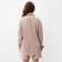 Women's costume (shirt, shorts) minku beige color, river 42