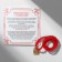 Bracelet-reinforcing “red thread” woolen, to protect, lock, color black gold, 30 cm