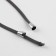 Tip for a cord, d = 5 mm, 4 pcs, silver color