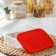 A set of food rectangular fodder containers, 3 pcs: 150 ml, 500 ml, 1.2 l, red color
