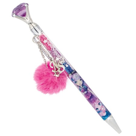 Handle Ballic Nebulous Stars Nebulia, with pompom and crystals