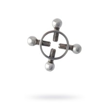 Nipple clamps, Toyfa Metal, silver