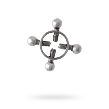 Nipple clamps, Toyfa Metal, silver