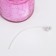 Bank for candles glass with a lid "Flower" pink, cylinder, galvanic 9x7x7 cm