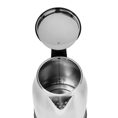 Electric kettle Luazon LSK-1803, metal, 1.8 l, 1800 watts, silver-black-5