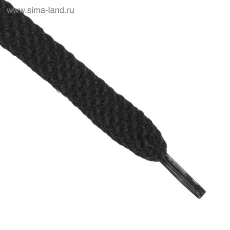 Shoes for shoes are flat, 8 mm, 70 cm, packing 25 pcs, black color-2