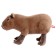 Soft toy Kapibara, 34 cm