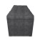 Puff with a lid and weighting, 800 × 400 × 420 mm, Dakota velor, Grafit color