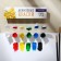 Acrylic paint, set of 6 colors x 5 ml, matt, calligrata kid, matte (increased pigment content)