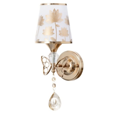 Bra "butterfly" E27 40W gold 15x17x31 cm