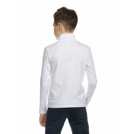Turtleneck for the boy Pelican, height 164 cm, white color-1