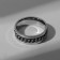 Ring "array" chain, color silver, size mix