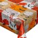 Camelia oilcloth 140 cm, roll 20 m, drawing "Orange"