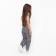 Costume for girls, black/white color, height 146 cm