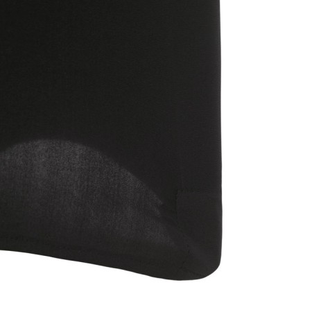 Wedding cover for chair, black, size 100x40cm-3