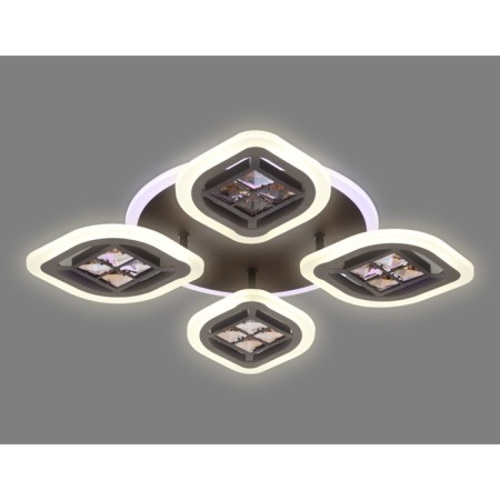 LED ceiling LED with Ambrella Light, Ice, FA281, 4XLED, 69 W, 5175LUM, 3000-6400K, Coffee color-3