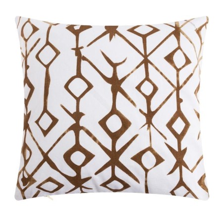 Decorative pillowcase 40x40 cm, Ethnos Beige, 100% cotton