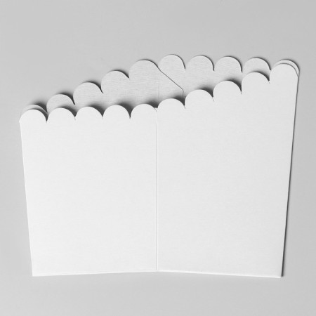 Box for potato free "glass", white, 200 g-2