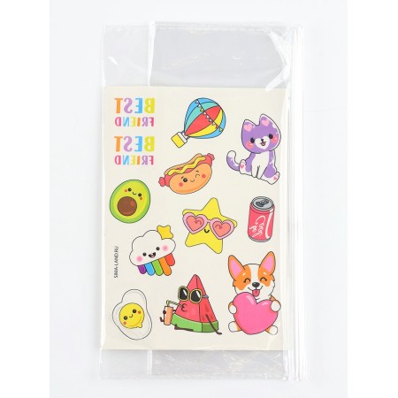 Translated tattoos Best Friends, 12 pcs-2