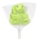 Caramel on the stick "Snake", green, 20 g