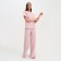 Female pajamas (T-shirt and trousers) KAFTAN "BASIC" size 40-42, pink color